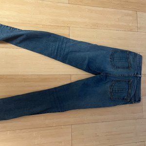 Rag and Bone Blue Skinny Jeans